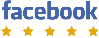 5-star reviews on Facebook
